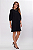 VESTIDO MANGA 3/4 MAYA PRETO - Imagem 1