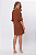 VESTIDO MANGA 3/4 MAYA CARAMEL - Imagem 3