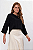 BLUSA MANGA 3/4 MAYA PRETO - Imagem 1
