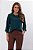 BLUSA MANGA 3/4 MAYA TRANSFORMATIVE TEAL - Imagem 1