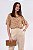 BLUSA ASTRAL ESTAMPADA OCRE - Imagem 1