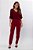 BLUSA 3/4 LIZ BURGUNDY - Imagem 3