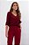 BLUSA 3/4 LIZ BURGUNDY - Imagem 4