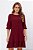 VESTIDO LIZ BURGUNDY - Imagem 3