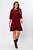 VESTIDO LIZ BURGUNDY - Imagem 5