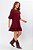 VESTIDO LIZ BURGUNDY - Imagem 6