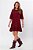 VESTIDO LIZ BURGUNDY - Imagem 9