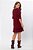 VESTIDO LIZ BURGUNDY - Imagem 2