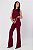 CALÇA FLARE FLORENCE BURGUNDY - Imagem 9
