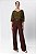 Blusa 3/4 Liz Verde Militar Feminina - Imagem 4