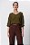 BLUSA 3/4 LIZ VERDE MILITAR - Imagem 3