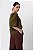 Blusa 3/4 Liz Verde Militar Feminina - Imagem 7