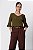 BLUSA 3/4 LIZ VERDE MILITAR - Imagem 5