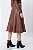 SAIA MIDI LAUREN CHOCOLATE SAUCE - Imagem 10