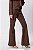 CALÇA FLARE SUEDE BIA CHOCOLATE SAUCE - Imagem 10