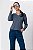 BLUSA DECOTE V MANGA LONGA STEEL BLUE - Imagem 13