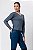 BLUSA DECOTE V MANGA LONGA STEEL BLUE - Imagem 3