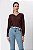 BLUSA DECOTE V MANGA LONGA CHOCOLATE SAUCE - Imagem 3