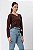 BLUSA DECOTE V MANGA LONGA CHOCOLATE SAUCE - Imagem 7