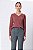 BLUSA DECOTE V MANGA LONGA NOSTALGIC ROSE - Imagem 3