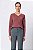 BLUSA DECOTE V MANGA LONGA NOSTALGIC ROSE - Imagem 5