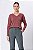 BLUSA DECOTE V MANGA LONGA NOSTALGIC ROSE - Imagem 1