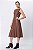VESTIDO MIDI LAUREN CHOCOLATE SAUCE - Imagem 6