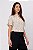 BLUSA MANGA CURTA NEO MINIMAL OFF WHITE - Imagem 5