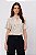 BLUSA MANGA CURTA NEO MINIMAL OFF WHITE - Imagem 1