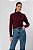 BLUSA GOLA MANGA LONGA MALU BURGUNDY - Imagem 2