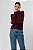 BLUSA GOLA MANGA LONGA MALU BURGUNDY - Imagem 1