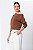 Blusa Ombro Manga Longa Malu Rustic Caramel Feminina - Imagem 7