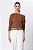BLUSA OMBRO MANGA LONGA MALU RUSTIC CARAMEL - Imagem 3
