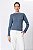 BLUSA MANGA LONGA PREGAS MALU STEEL BLUE - Imagem 1