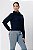 BLUSA GOLA TRICOT AZUL MARINHO - Imagem 8