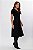VESTIDO BOTÃO MIDI SUEDE BIA PRETO - Imagem 7