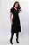 VESTIDO BOTÃO MIDI SUEDE BIA PRETO - Imagem 9