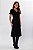 VESTIDO BOTÃO MIDI SUEDE BIA PRETO - Imagem 6