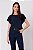 BLUSA ANA LÍVIA AZUL MARINHO - Imagem 1