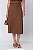 SAIA MIDI LINEN FLORA MARROM - Imagem 4