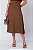 SAIA MIDI LINEN FLORA MARROM - Imagem 8