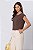 BLUSA ANGÉLICA MARROM - Imagem 7