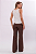 CALÇA FLARE CLASSIC MARROM - Imagem 4