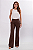 CALÇA FLARE CLASSIC MARROM - Imagem 1