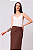 REGATA CREPE RENDA CECÍLIA OFF WHITE - Imagem 1