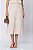 SAIA MIDI LINEN FLORA CLASSIC BEIGE - Imagem 2