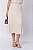 SAIA MIDI LINEN FLORA CLASSIC BEIGE - Imagem 6