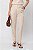 CALÇA SLIM LINEN FLORA CLASSIC BEIGE - Imagem 2