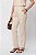 CALÇA SLIM LINEN FLORA CLASSIC BEIGE - Imagem 8