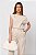 BLUSA LINEN FLORA CLASSIC BEIGE - Imagem 1